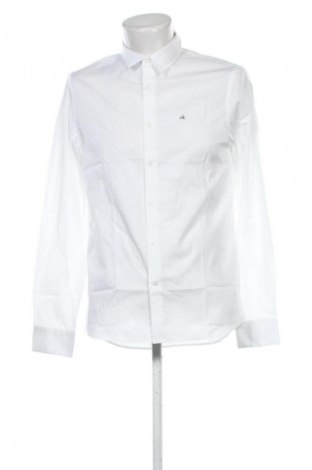 Herrenhemd Calvin Klein, Größe L, Farbe Weiß, Preis € 109,99