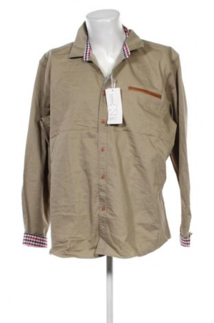Herrenhemd Coofandy, Größe XXL, Farbe Beige, Preis € 32,99