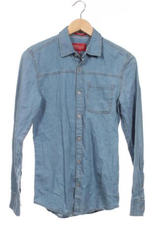 Herrenhemd Cropp, Größe XS, Farbe Blau, Preis € 17,36