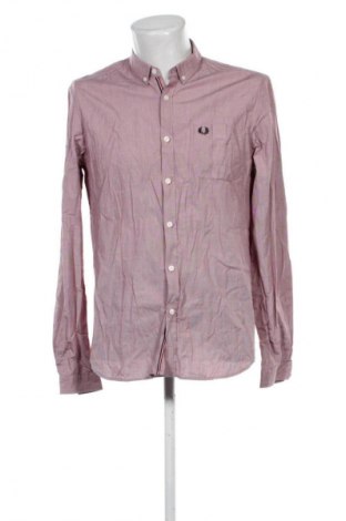 Мъжка риза Fred Perry, Размер L, Цвят Пепел от рози, Цена 55,99 лв.