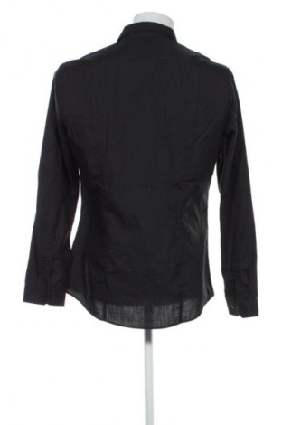 Ανδρικό πουκάμισο H&M, Μέγεθος M, Χρώμα Μαύρο, Τιμή 14,83 €