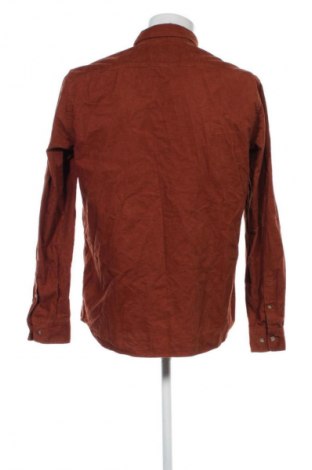Ανδρικό πουκάμισο H&M L.O.G.G., Μέγεθος M, Χρώμα Καφέ, Τιμή 14,91 €
