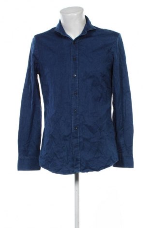 Herrenhemd Hackett, Größe M, Farbe Blau, Preis € 34,78