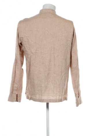 Herrenhemd Haupt, Größe M, Farbe Beige, Preis € 7,99