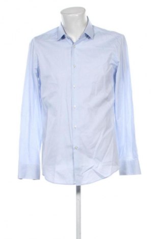 Herrenhemd Hugo Boss, Größe L, Farbe Blau, Preis 53,00 €