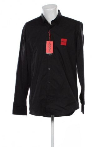 Мъжка риза Hugo Boss, Размер XXL, Цвят Черен, Цена 190,00 лв.