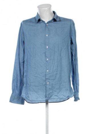 Cămașă de bărbați Jack & Jones, Mărime XL, Culoare Albastru, Preț 89,47 Lei