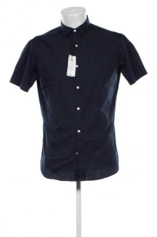 Мъжка риза Jack & Jones, Размер L, Цвят Син, Цена 82,99 лв.