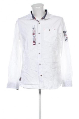 Herrenhemd Jean Pascale, Größe L, Farbe Weiß, Preis € 20,99