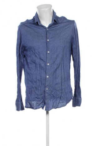 Ανδρικό πουκάμισο Massimo Dutti, Μέγεθος XL, Χρώμα Μπλέ, Τιμή 28,13 €