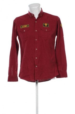 Herrenhemd Ombre, Größe L, Farbe Rot, Preis 17,39 €