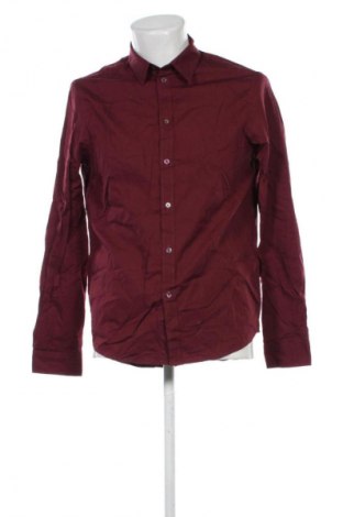 Herrenhemd Pier One, Größe M, Farbe Rot, Preis € 20,99