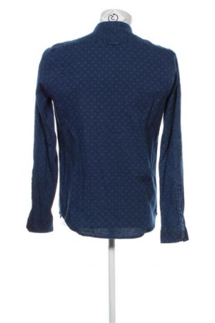 Мъжка риза Pull&Bear, Размер S, Цвят Син, Цена 28,88 лв.
