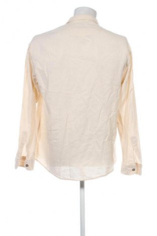 Herrenhemd Unbranded, Größe M, Farbe Ecru, Preis 15,00 €