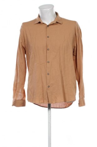 Herrenhemd Unbranded, Größe M, Farbe Braun, Preis 15,00 €