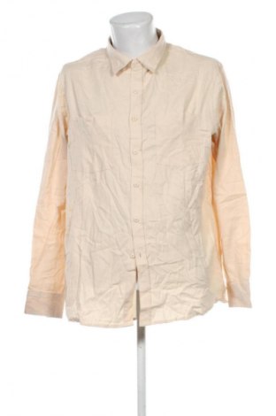 Herrenhemd Urban Classics, Größe XXL, Farbe Beige, Preis 53,99 €