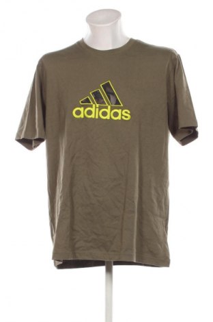 Ανδρικό t-shirt Adidas, Μέγεθος XL, Χρώμα Πράσινο, Τιμή 39,99 €