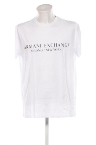 Tricou de bărbați Armani Exchange, Mărime XXL, Culoare Alb, Preț 241,99 Lei