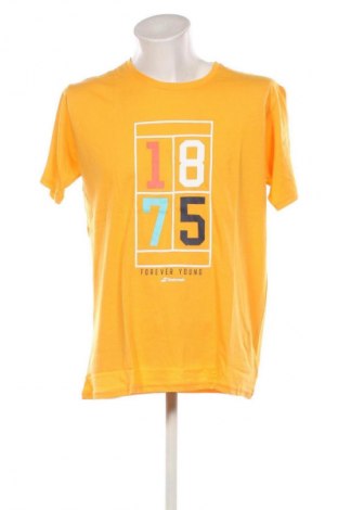 Herren T-Shirt Babolat, Größe XL, Farbe Gelb, Preis 20,41 €