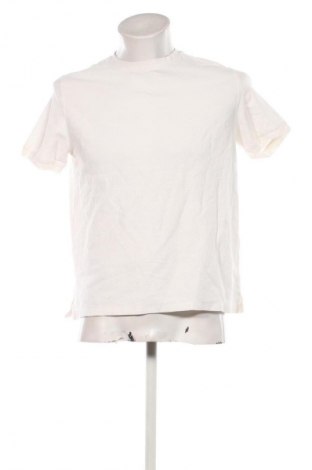 Męski T-shirt Bershka, Rozmiar L, Kolor Biały, Cena 29,99 zł