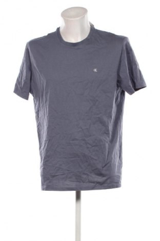 Męski T-shirt Calvin Klein Jeans, Rozmiar XL, Kolor Niebieski, Cena 252,99 zł