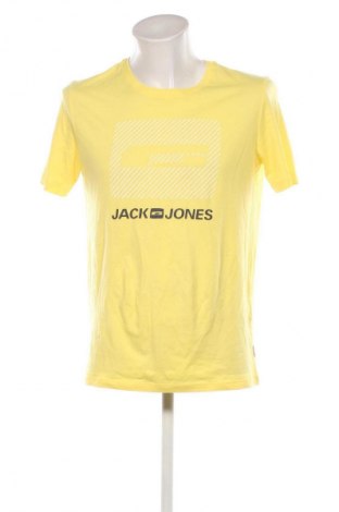 Tricou de bărbați Core By Jack & Jones, Mărime L, Culoare Galben, Preț 48,99 Lei