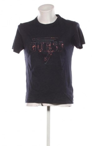 Tricou de bărbați Guess, Mărime M, Culoare Albastru, Preț 265,99 Lei