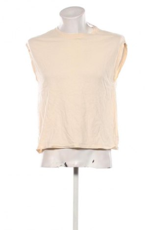 Tricou de bărbați H&M, Mărime S, Culoare Bej, Preț 65,99 Lei