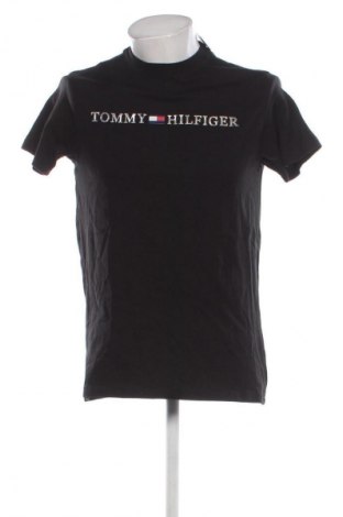 Męski T-shirt Hilfiger Denim, Rozmiar M, Kolor Czarny, Cena 252,36 zł