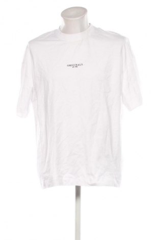 Herren T-Shirt Jack & Jones, Größe L, Farbe Weiß, Preis € 22,99