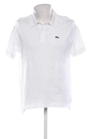 Мъжка тениска Lacoste, Размер XL, Цвят Бял, Цена 54,74 лв.