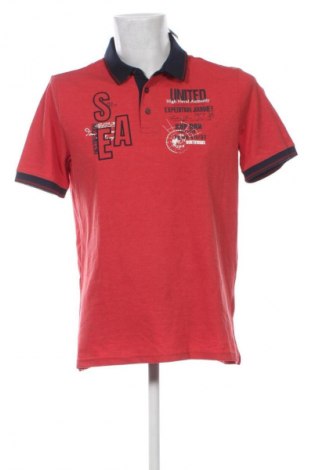 Herren T-Shirt Livergy, Größe M, Farbe Rot, Preis 15,86 €
