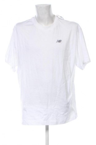 Herren T-Shirt New Balance, Größe XXL, Farbe Weiß, Preis 42,99 €