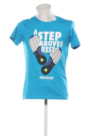 Męski T-shirt Reebok, Rozmiar M, Kolor Niebieski, Cena 40,99 zł