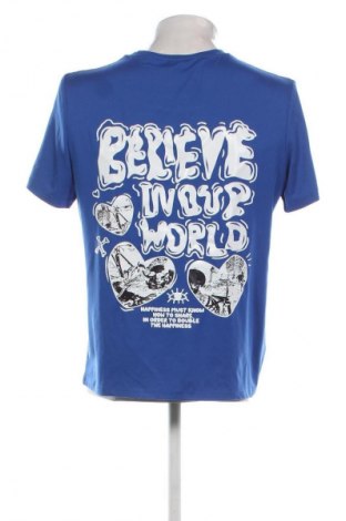 Męski T-shirt Romwe, Rozmiar M, Kolor Kolorowy, Cena 44,94 zł
