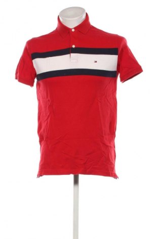 Pánské tričko  Tommy Hilfiger, Velikost M, Barva Červená, Cena  861,00 Kč