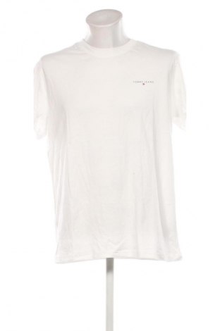 Herren T-Shirt Tommy Jeans, Größe XXL, Farbe Weiß, Preis 53,99 €