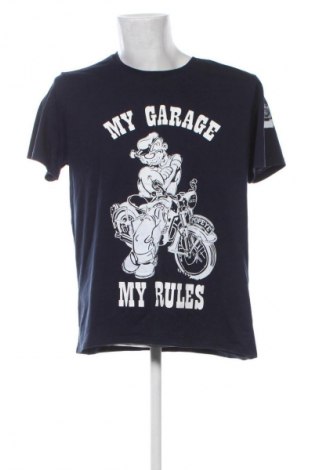Pánske tričko  Unbranded, Veľkosť XL, Farba Modrá, Cena  9,72 €