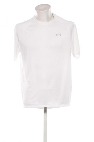 Męski T-shirt Under Armour, Rozmiar M, Kolor Biały, Cena 203,99 zł