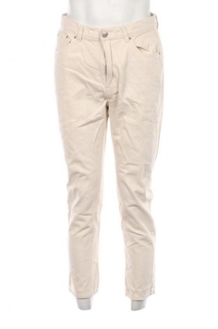 Blugi de bărbați Pull&Bear, Mărime S, Culoare Ecru, Preț 134,99 Lei