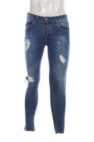 Męskie jeansy Pull&Bear, Rozmiar M, Kolor Niebieski, Cena 127,99 zł