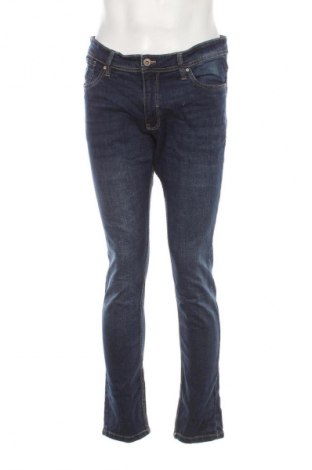 Męskie jeansy Straight Up, Rozmiar L, Kolor Niebieski, Cena 44,99 zł