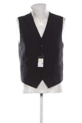 Ανδρικό γιλέκο Dressmann, Μέγεθος M, Χρώμα Μαύρο, Τιμή 55,24 €