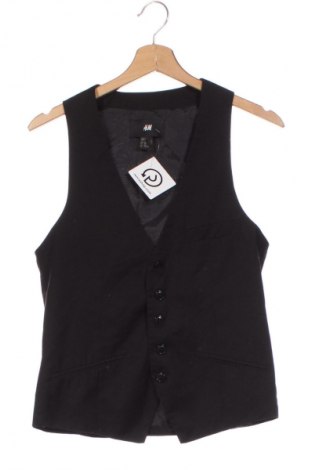Herrenweste H&M, Größe S, Farbe Schwarz, Preis 14,83 €