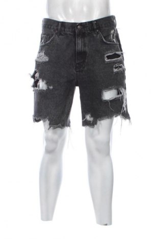 Мъжки къс панталон Bershka, Размер M, Цвят Черен, Цена 29,00 лв.