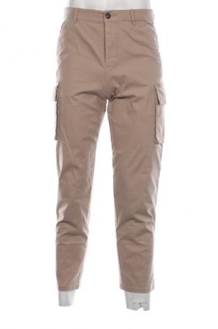 Pantaloni de bărbați ASOS, Mărime S, Culoare Bej, Preț 128,62 Lei