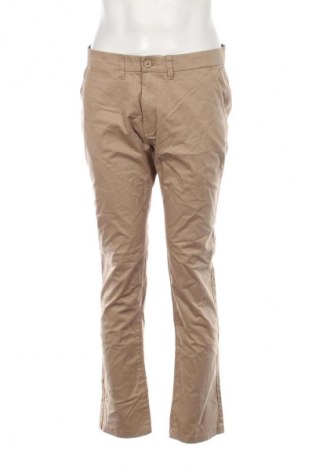 Herrenhose Dressmann, Größe L, Farbe Beige, Preis € 75,99