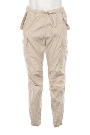 Męskie spodnie H&M, Rozmiar S, Kolor Beżowy, Cena 127,99 zł