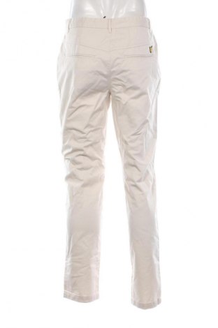 Męskie spodnie Lyle & Scott, Rozmiar M, Kolor Beżowy, Cena 156,37 zł