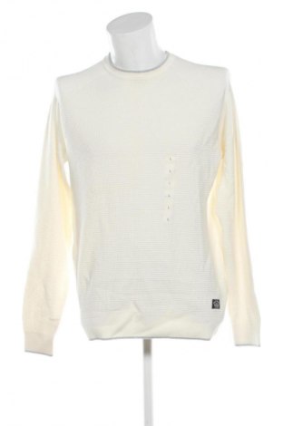 Herrenpullover C&A, Größe L, Farbe Ecru, Preis € 15,99